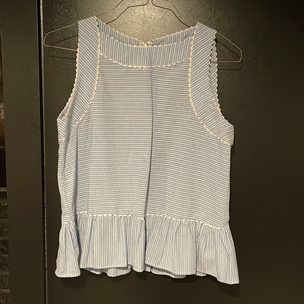 Altar’d State Peplum Top, size Medium